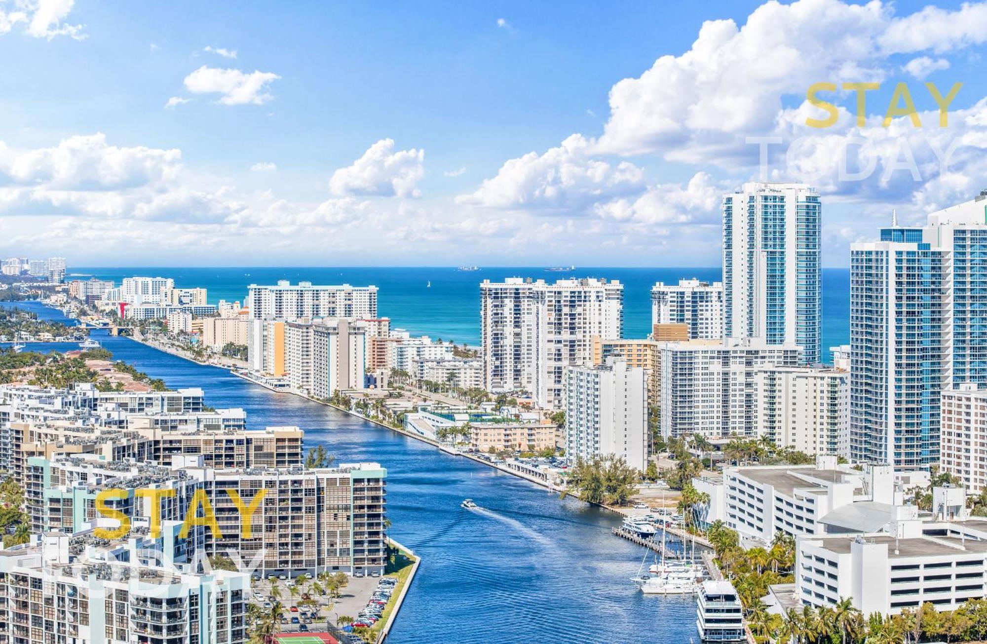 Resort-Style Living With Direct Ocean Views - 3Br Beauty Hallandale Beach Eksteriør bilde